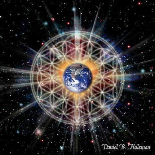 Flower of life on Earth