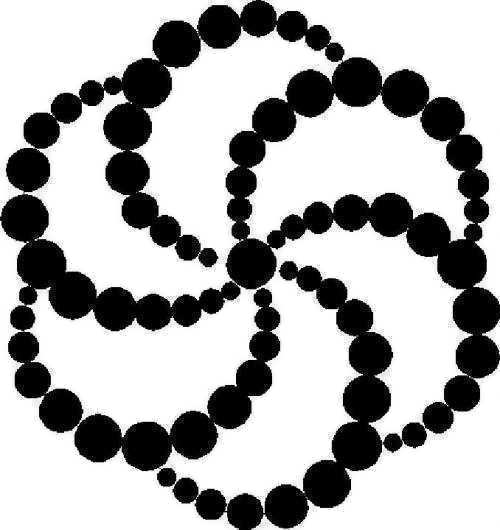 Hill crop circle