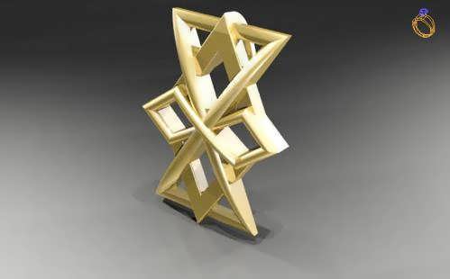 infinite hourglass- front/side angle