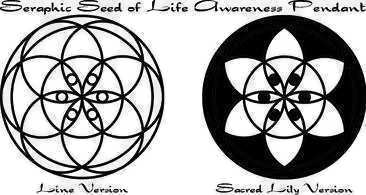 Seraphic Seed of Life Awareness Pendant