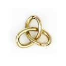 Gordian know pendant big gold