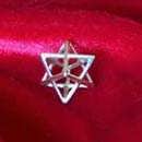 Merkaba pendant silver medium