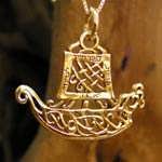 Journey Pendant Gold