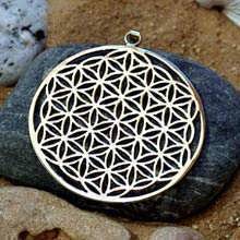 Pendentif Fleur de vie - argent