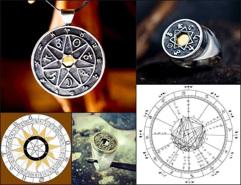 7 metals
                                Chaldean Astrology Talismans