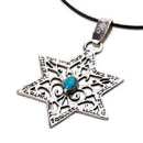 Star of David for protection silver