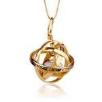 Genesa crystal gold with crystal