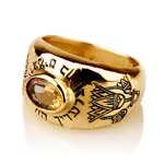 Lotus ring gold