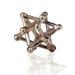 Merkaba 14 points silver small