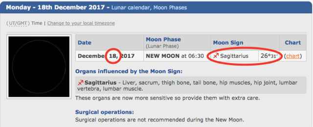 lunar phase