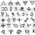 Alchemy symbols