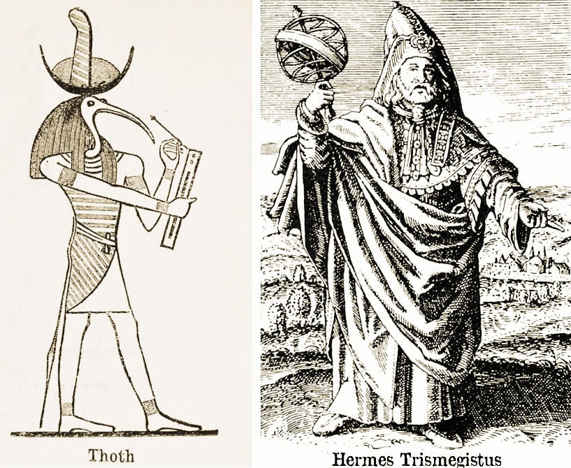 Thoth and Hermes