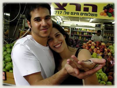 Shlomi and Ronit with the torus knots