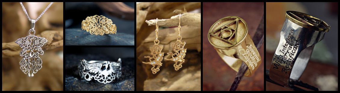 Schmuck der vier Elemente
