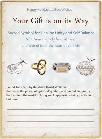 Your gift is on it's way - postcard