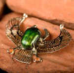 genuine egyptian scarab