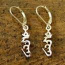 Tibetan hung earrings