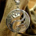 The Yin Yang Silver Pendant