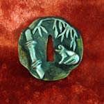 Basho Tsuba