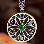 Genesis Pendant Silver and Gold