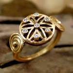 Ka Ring Gold with Gemstones