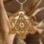 Metatron Cube gold