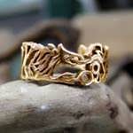 Ouroboros Ring Gold