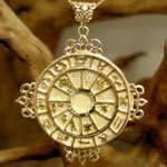 Personalized Cosmic Sigil Talisman Gold