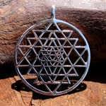 Sri Yantra silver