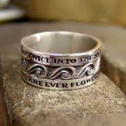 The Ring of Eternal Flow Silver