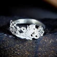 Кольцо «Элемент Воздуха», серебро