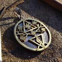 Alchemical Cosmic Tree Pendant