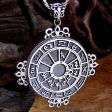 Personalized Cosmic Sigil Talisman - Silver