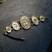 Alchemical Cosmic Tree Bracelet Gold