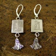 Aquarius Earrings Silver