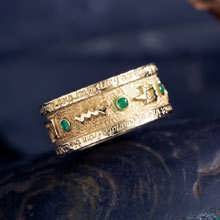 Emerald Tablet Mercury Ring Gold (*Limited Edition*)