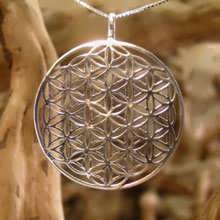 Flower of Life Pendant - Silver