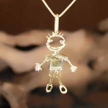 Happiness Pendant Gold