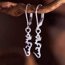 Boucles d’oreilles Hung argent