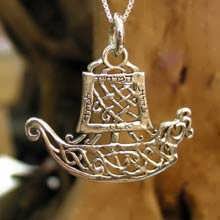 Journey Pendant Silver (Boat)