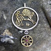 Jupiter-Leo Kazimi Talisman Pendant Silver and Gold (*Sold Out!*)