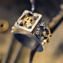 Jupiter Spica Talisman Ring Silver And Gold (*Limited Edition*) Jupiter Spica Talisman Ring Silver And Gold (*Limited Edition*)