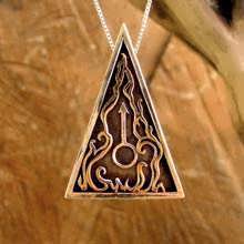 Mars Talisman Silver with Gold