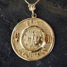 Mercury Practical Wisdom Talisman Gold (*Last Two!*)