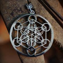 Metatron Cube Silver