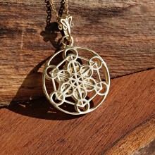 Metatron Cube Gold small