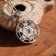 Metatron Cube Small Silver