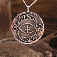 Neptune in Pisces Talisman Silver