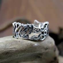 Ouroboros Ring Silver