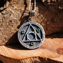 Philosopher's Stone Pendant Silver